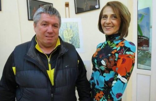 Cornel Țălnar, alături de regretata Georgeta Țălnar, trecută în neființă în urmă cu doi ani