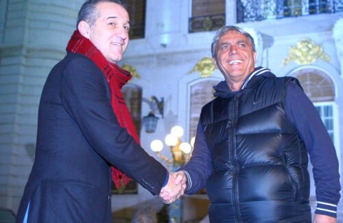 Sorin Cârțu și Becali, pe vremea când au colaborat la FCSB în 2011 / Sursă FOTO: Arhivă GSP