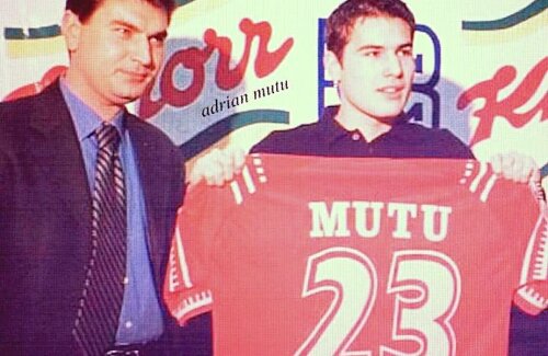 Sub ochii lui Borcea, Mutu și-a luat în primire, la Dinamo, tricoul cu numărul 23