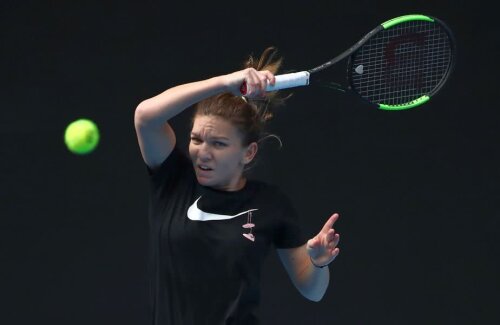 Simona Halep a început pregătirile pentru Australian Open / Foto: Guliver/GettyImages