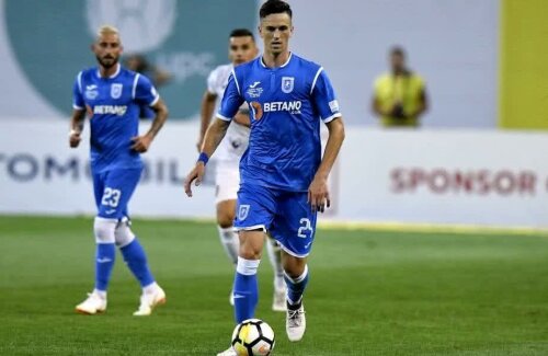 Florin Gardoș în tricoul lui CSU Craiova