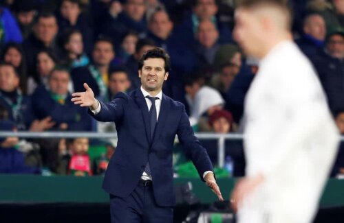 Santiago Solari a bifat în meciul cu Betis, 2-1, prima victorie în campionat din 2019 // FOTO: Reuters