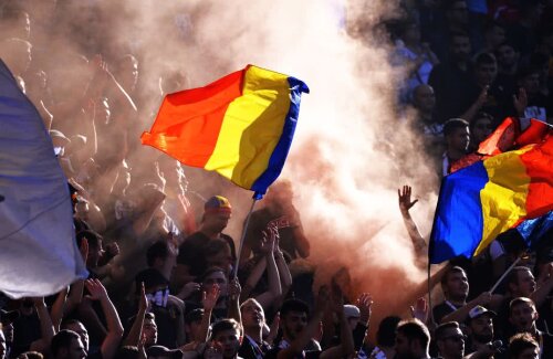 Suporterii naționalei României