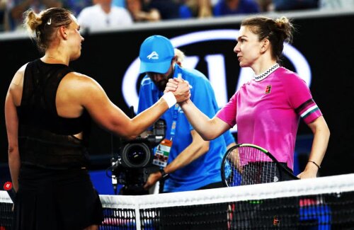 Simona Halep - Kaia Kanepi // FOTO: Reuters