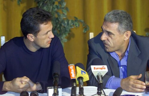 Gică Popescu şi Ioan Becali, într-o imagine de arhivă a Gazetei
