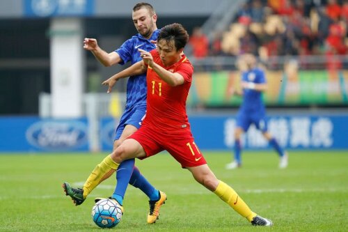 Josip Misic, într-un amical Serbia - China FOTO: Guliver/GettyImages
