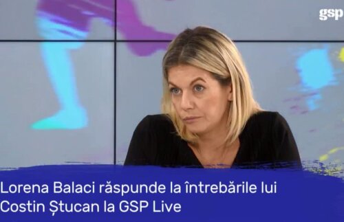 Lorena Balaci la GSP LIVE