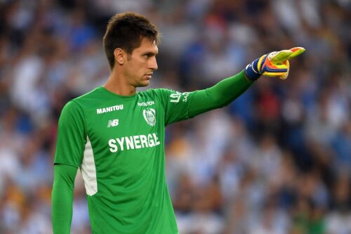 Ciprian Tătărușanu într-un meci la Nantes // Foto: Guliver/GettyImages