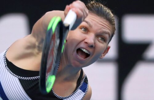 Simona Halep la Australian Open // FOTO: Reuters