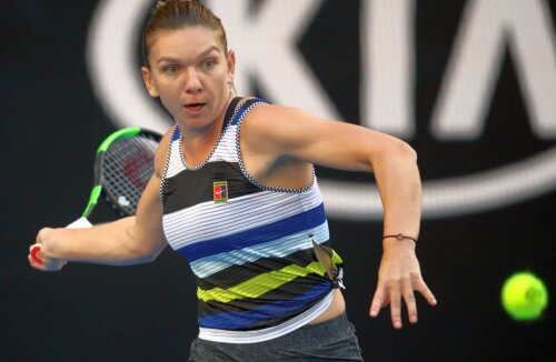 Simona Halep la Australian Open