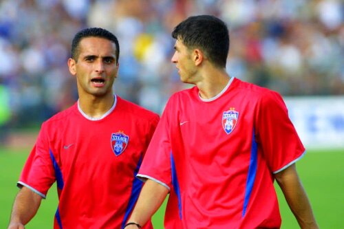 Marian Aliuță și Claudiu Răducanu pe vremea când erau colegi la Steaua // Foto: Arhiva Gazetei Sporturilor