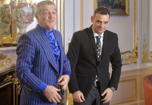 Gigi Becali și Mihai Teja