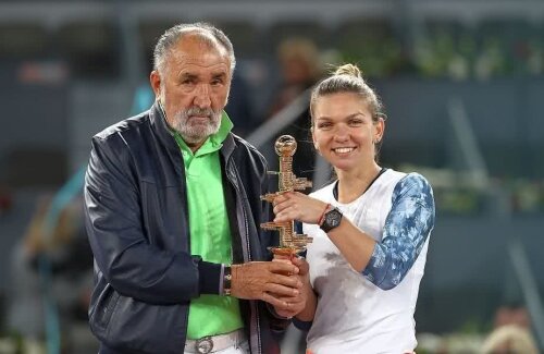 Ion Țiriac și Simona Halep // Foto: Guliver/GettyImages