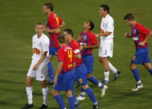 Steaua - FC Argeș, 2-0, meci câștigat de roș-albaștri în 2008