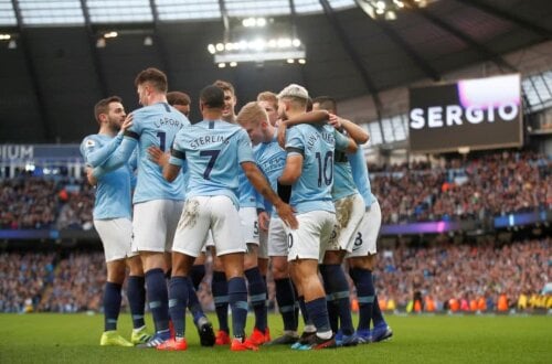 Manchester City, campioana la zi din Premier League // FOTO: Reuters