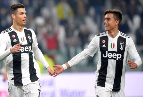 Paolo Dybala și Cristiano Ronaldo // FOTO: Reuters