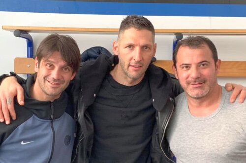 Cristi Chivu, Marco Materazzi, Deja Stankovic // FOTO: Instagram