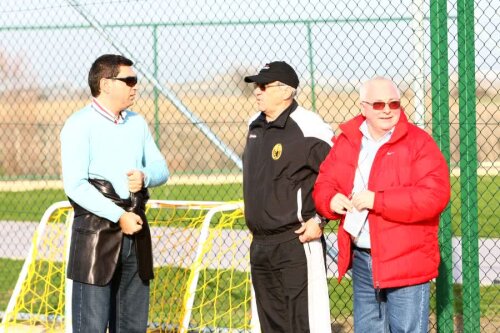 Viorel Hizo, alături de Cristi Borcea și Tică Dănilescu // foto: Arhivă GSP