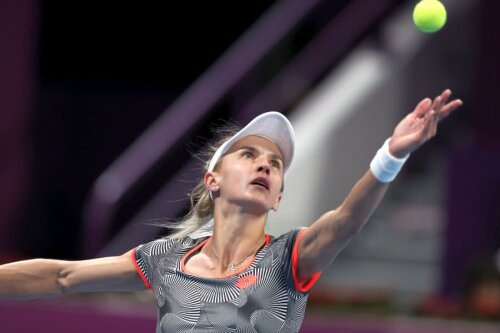 Lesia Tsurenko e adversara Simonei Halep din optimile de la Dubai // FOTO: Reuters