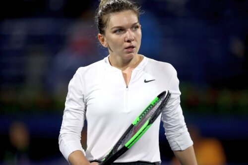 Simona Halep la Dubai // Foto: Guliver/GettyImages