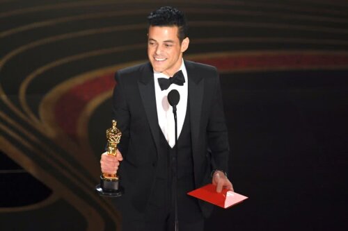 Rami Malek a câștigat premiul pentru cel mai bun actor în rol principal la Premiile Oscar 2019 // FOTO: Getty Images