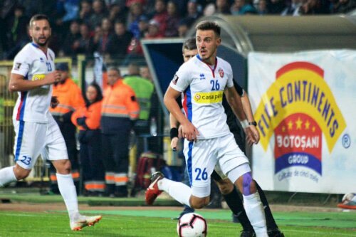 Răzvan Oaidă a lipsit din cauza unei accidentări din octombrie 2018 până duminica trecută, când a prins 10 minute în egalul Botoșaniului cu Mediaș, 1-1 // foto: Ionuț Tabultoc