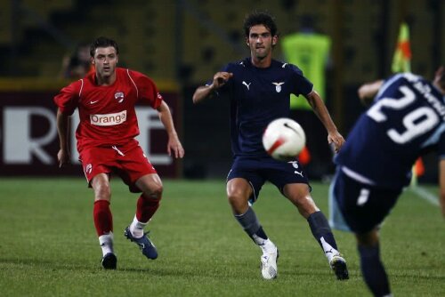 Cristi Pulhac, în returul de coșmar cu Lazio, 1-3 // FOTO: GSP