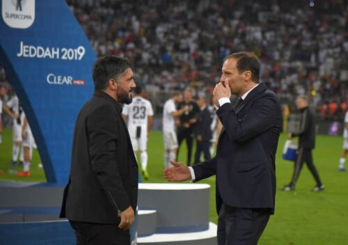 Allegri și Gattuso FOTO: Guliver/GettyImages