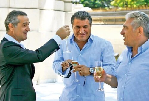 Gică Hagi, Ioan Becali și Victor Becali