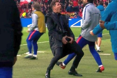 Diego Simeone, Atletico Madrid - Juventus