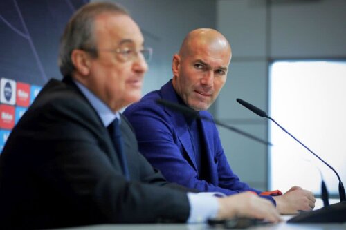 Zinedine Zidane a părăsit-o pe Real în vară, iar de acolo a început degringolada // FOTO: Guliver/Getty Images