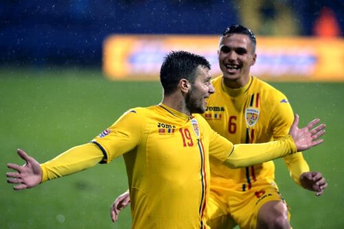 Țucudean și Manea, doi dintre fotbaliștii convocați de Cosmin Contra de la CFR Cluj FOTO: Cristi Preda