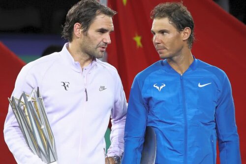 Roger Federer și Rafael Nadal // FOTO: Guliver/GettyImages