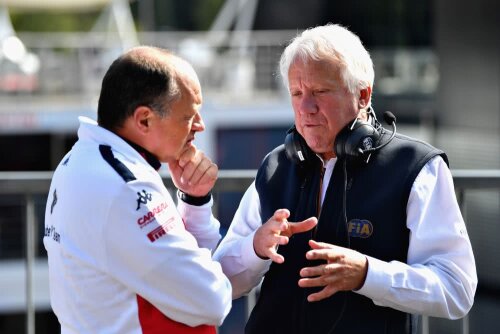 Charlie Whiting, dreapta, foto: Guliver/gettyimages