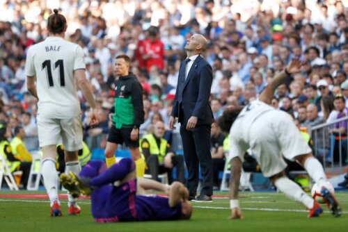 Zinedine Zidane în Real Madrid - Celta Vigo 2-0 // FOTO: Reuters