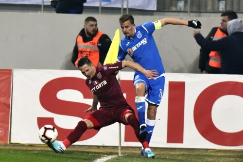 În februarie, Craiova a învins pe CFR cu 2-0, în etapa a 23-a a sezonului regulat FOTO sportpictures.eu