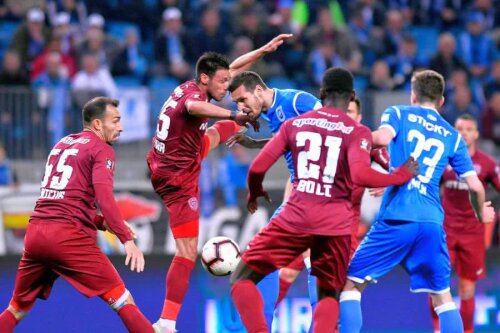 CS U Craiova - CFR Cluj 0-0 // FOTO: Facebook CS U Craiova