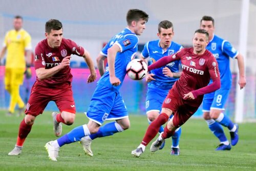 CS U Craiova - CFR Cluj 0-0 // Sursă foto: Facebook CS U Craiova