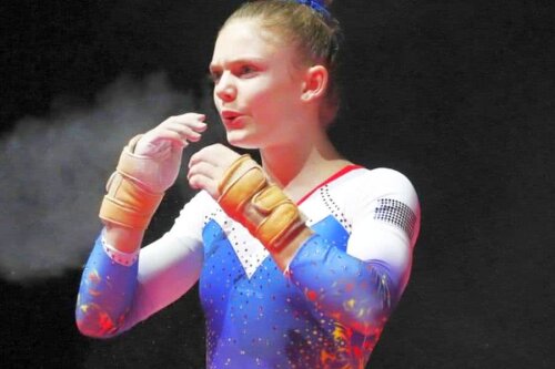 Denisa Golgotă, 17 ani ani, a debutat la senioare la CE 2018 // FOTO: Guliver/Getty Images