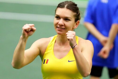 Simona Halep, principala „rachetă” a României în duelul cu Franța