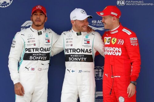 Lewis Hamilton, Valtteri Bottas, Sebastian Vettel // FOTO: Reuters