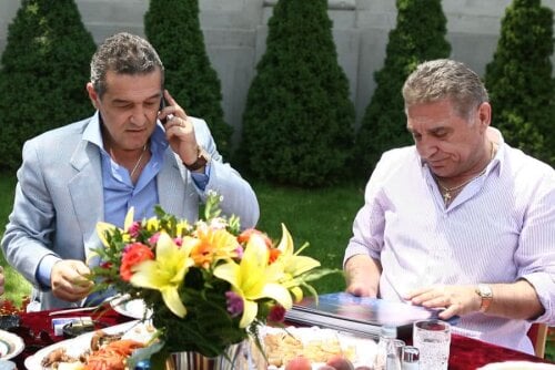 Ioan Becali și Gigi Becali