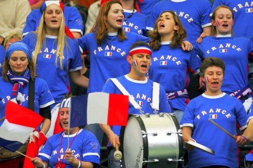 Francezii au fost mereu la înălțime la meciurile favoriților din tenis // FOTO: Guliver/Getty Images