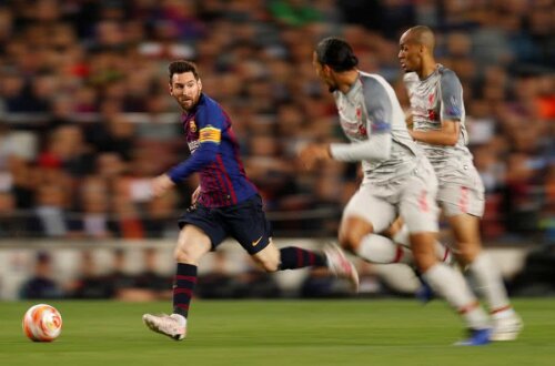 Geniul lui Leo Messi a făcut diferența în confruntarea de pe Camp Nou Foto: Reuters