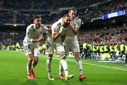 Bale (dreapta) și Ceballos (stânga), doi dintre jucătorii pe care Zidane nu se mai bazează din sezonul următor FOTO: Guliver/GettyImages