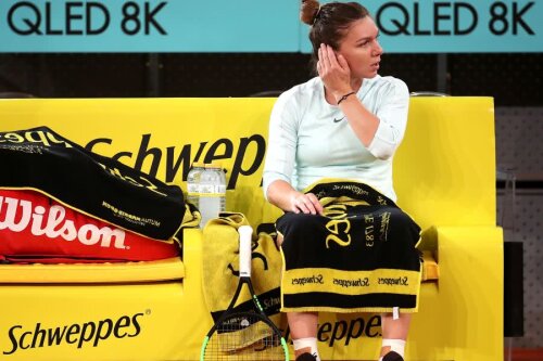 Simona Halep nu a stat la discuții în meciul cu Viktoria Kuzmova // FOTO: Guliver/Getty Images