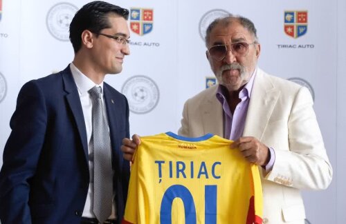 Ion Țiriac a fost sponsor al Federației Române de Fotbal prin compania Țiriac Auto