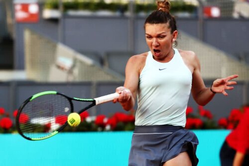 Simona Halep a lăsat în urmă Madridul, concentrându-se acum pe turneul de la Roma // FOTO: Reuters