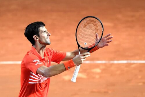 Novak Djokovic s-a calificat în finala de la Roma // FOTO: Reuters