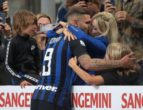 Icardi și Wanda // Foto: Guliver/GettyImages